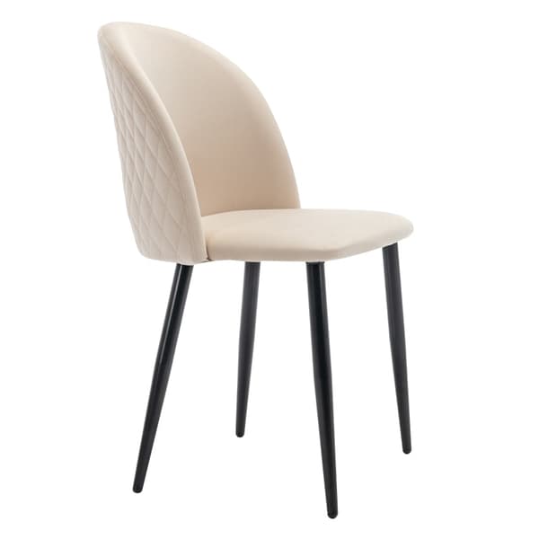 Rootz Velvet spisestuestole - Elegante spisestuestole - Sofistikerede siddepladser - Komfort og holdbarhed - 47L x 44W x 84H cm