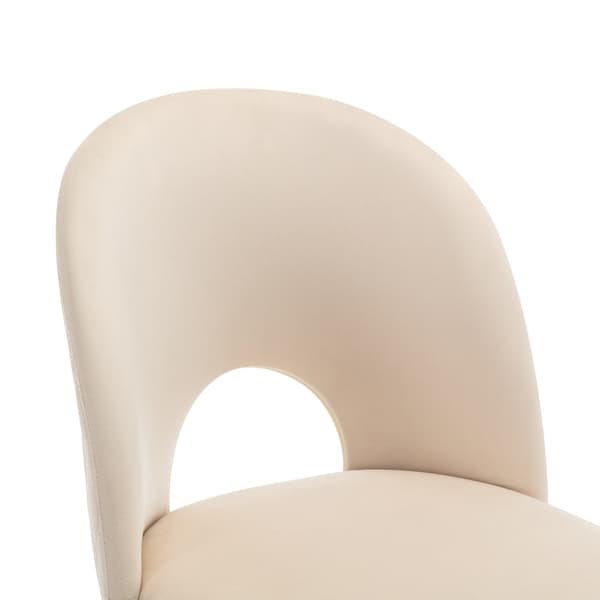 Rootz Velvet spisestuestole - Elegante spisestuestole - Sofistikerede siddepladser - Komfort og holdbarhed - 47L x 44W x 84H cm