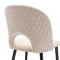 Miniatyrbillede 9 af 11: Rootz Velvet spisestuestole - Elegante spisestuestole - Sofistikerede siddepladser - Komfort og holdbarhed - 47L x 44W x 84H cm