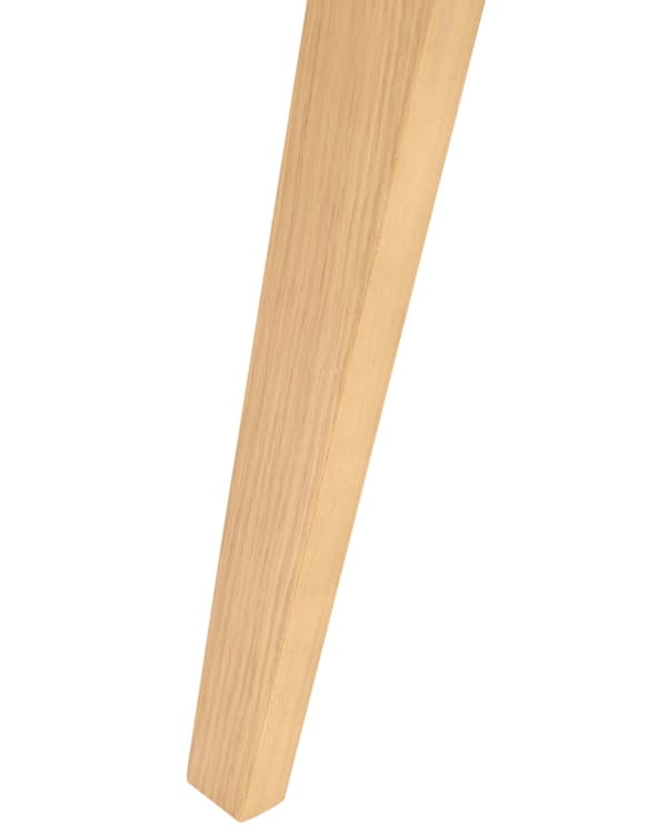 Matstolar 2-pack Ljust Trä och Beige Polyester Boucle Tyg Böjträben Retro Traditionell Stil