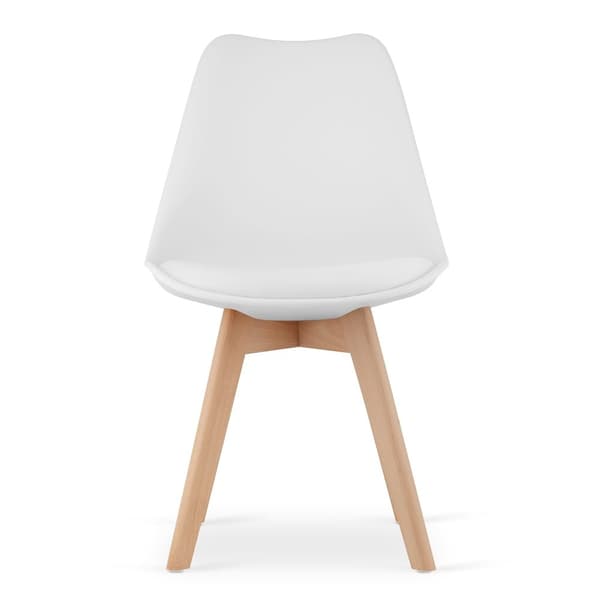 4 kpl MARK-tuoleja - Kevyt, ergonominen muotoilu, eko-nahkaistuin ja pyökkipuujalat
