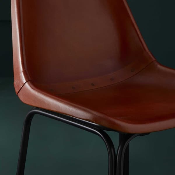 Chaise en cuir L45 cm - ROCKIE
