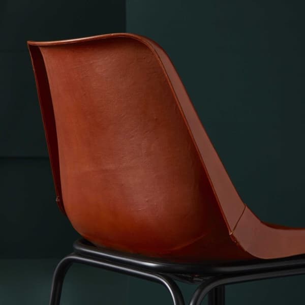 Chaise en cuir L45 cm - ROCKIE