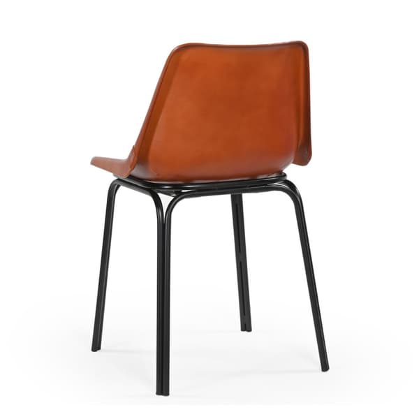 Chaise en cuir L45 cm - ROCKIE