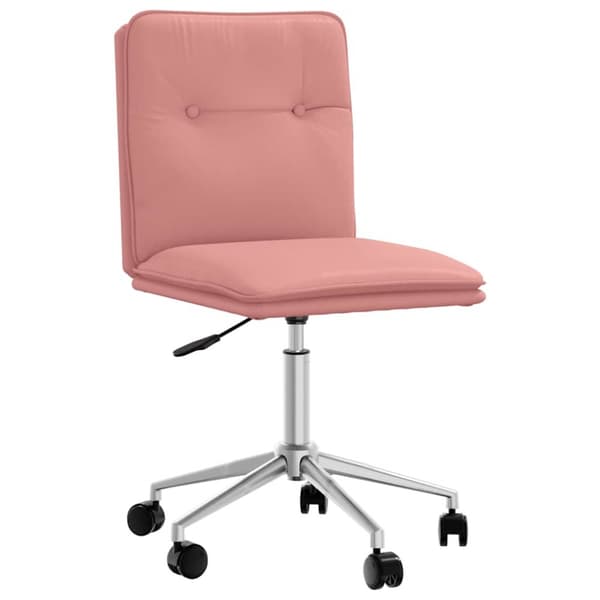 Matstol rosa konstläder