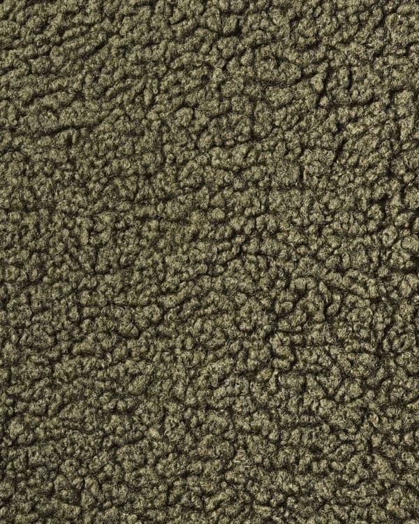 Stol Grön Boucle-klädsel utan Armstöd Svart Korsfot Stålram Retro Design