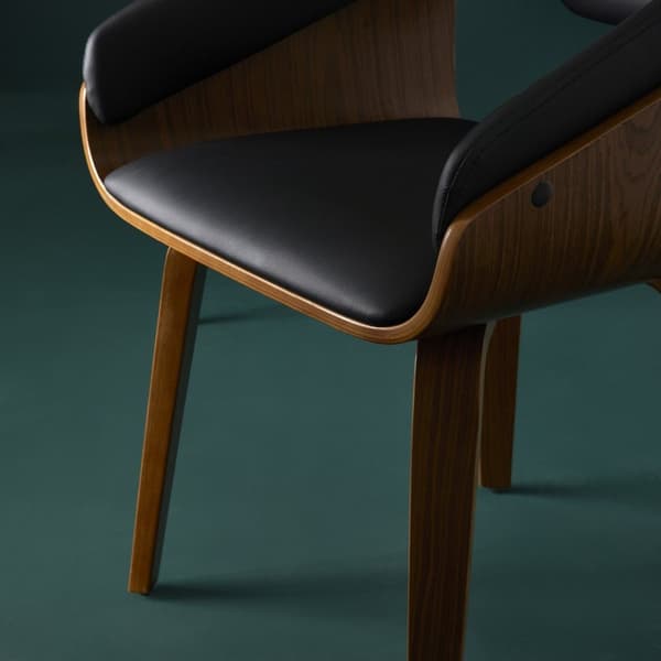 Bridge en vinyle noir H78 cm - BRAD
