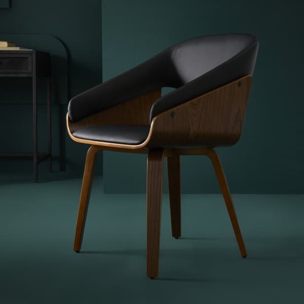 Bridge en vinyle noir H78 cm - BRAD