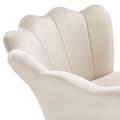 Miniatyrbillede 11 af 11: Sofa Stella, tyk polstring, 67x64x76cm - Velour creme/sort