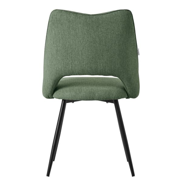 Matstol set om 2 grön stoppad inkl. monteringsmateriel Stoppad stol Köksstol ML design