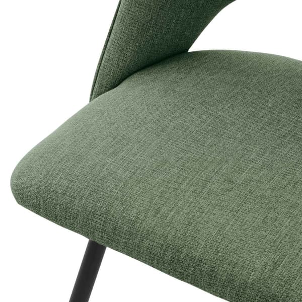 Matstol set om 2 grön stoppad inkl. monteringsmateriel Stoppad stol Köksstol ML design