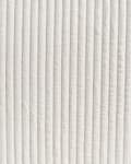 Miniatyrbilde 11 av 11: Sett med 2 Spisestuestoler Off-White Kordfløyel Trekk Retro Design
