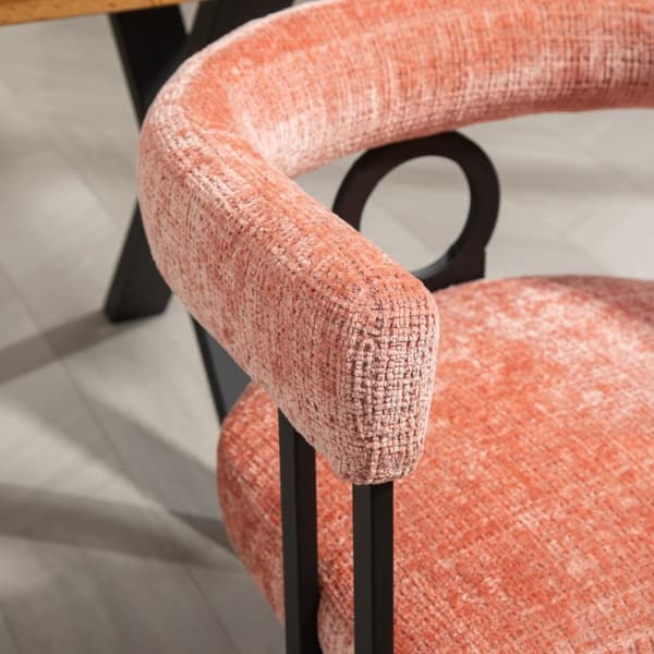 Rootz 2 bit set chenille matstolar - matsalstolar - kontorsstolar - vadderad komfort - 60 cm x 47 cm x 72 cm