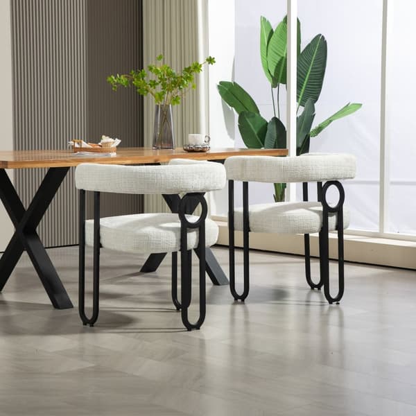 Rootz Chenille -sarjatuolit - Verhoilut tuolit - Tyylikkäät istuimet - Suurin mukavuus - 60L x 47W x 72H CM