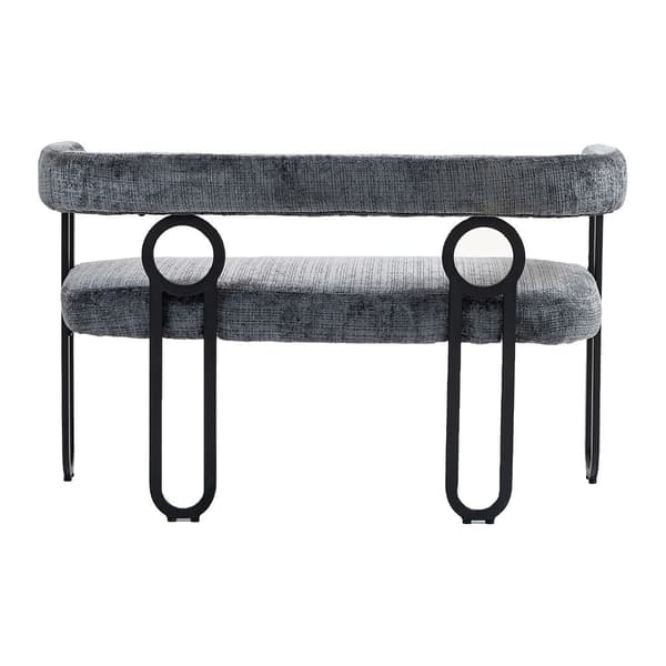 Rootz Double Sofa - Modern Couch - Chenille Loveseat - Comfort & Style - 118L X 53W X 71H CM