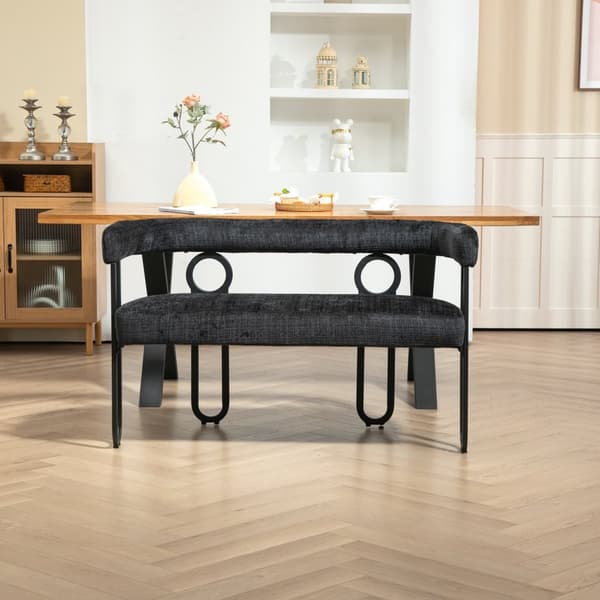 Rootz Double Soffa - Chenille Sofa Bed - Modern Couch - Comfort & Style - 118L X 53W X 71H CM
