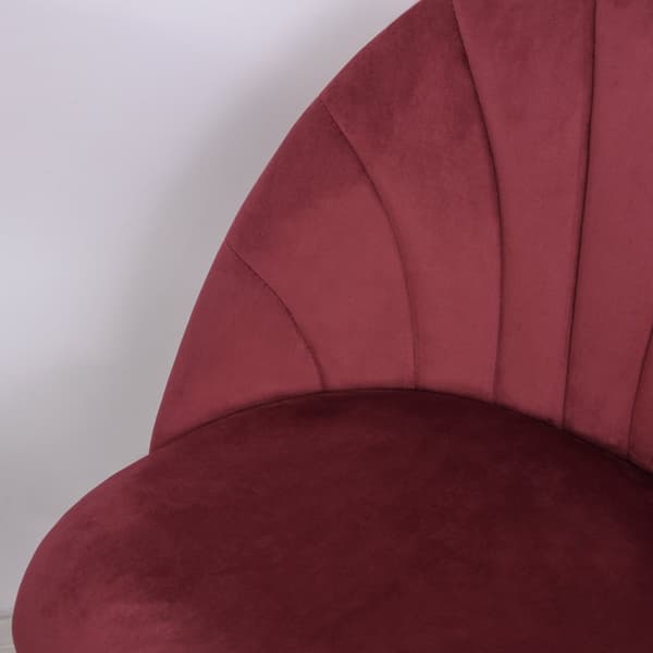 Rootz Sæt med 2 spisestole - Velvet Kitchen Stol - Uafhængige siddepladser - Ergonomisk komfort - 52L x 54W x 79H cm