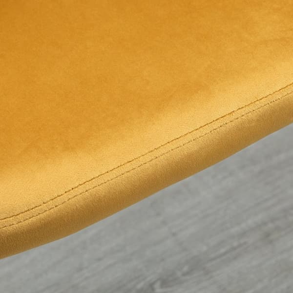 Rootz Skandinavian ruokasalituolit - Velvet -keittiön tuolit - Ergonomiset istuimet - 49W x 50d x 77H CM - Monivärinen