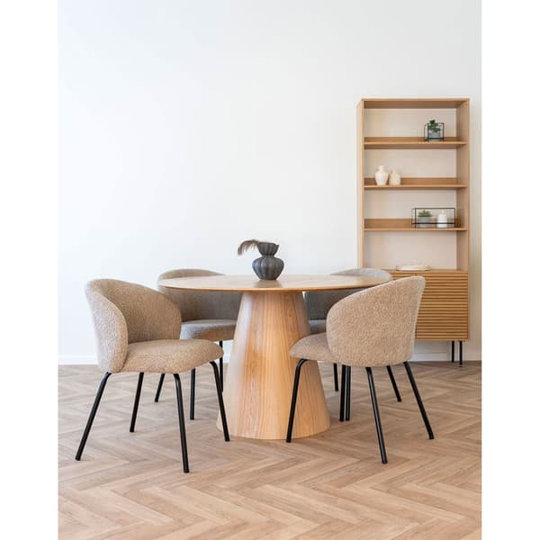 2 x Safira spisestuestoler beige.