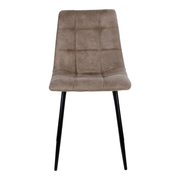Rootz Middelfart Dining -tuoli - moderni tuoli - minimalistinen istuin - mikrokuitu mukavuus - 44x55x86 cm
