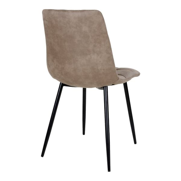 Rootz Middelfart Dining -tuoli - moderni tuoli - minimalistinen istuin - mikrokuitu mukavuus - 44x55x86 cm