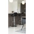 Miniatyrbild 6 av 7: Rootz Trondheim Bar Chair - Barstol - Counter Seat - Justerbar höjd - 41x39x82-104 cm - Modern Pu -Leather Design
