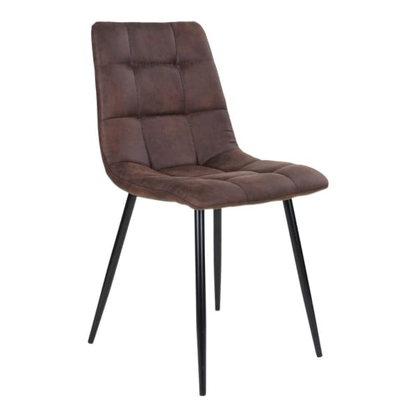 Rootz Middelfart Dining -tuolisarja - Modernit istuimet - minimalistiset tuolit - mikrokuitu mukavuus - 44x55x86 cm