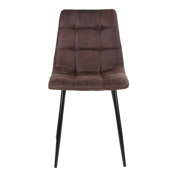 Rootz Middelfart Dining -tuolisarja - Modernit istuimet - minimalistiset tuolit - mikrokuitu mukavuus - 44x55x86 cm