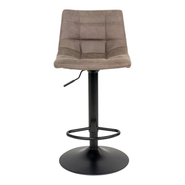 Rootz Middelfart Bar Chair Set - Justerbar barstolar - Mikrofiberstolar - Komfort & mångsidighet - 43 cm x 43 cm x 88-108cm