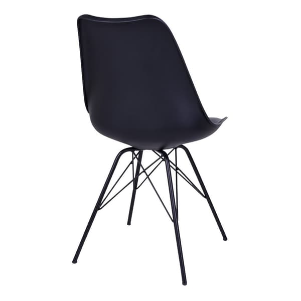 Rootz Oslo Matstoluppsättning - Modern sittplats - Samtida stol - Bekväm och lätt att underhålla - 48x55x84 cm