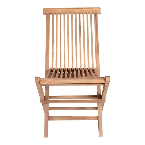Rootz Toledo matstolset - Teak trästolar - Klassiska uteplatser - Bekväma sittplatser - 62x46x89cm