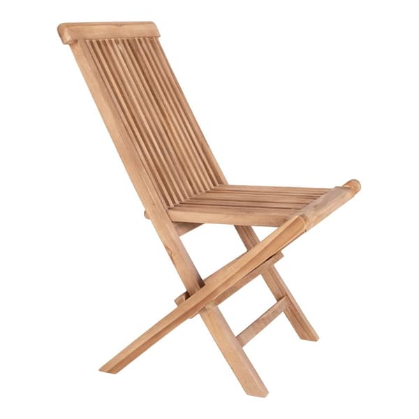 Rootz Toledo matstolset - Teak trästolar - Klassiska uteplatser - Bekväma sittplatser - 62x46x89cm