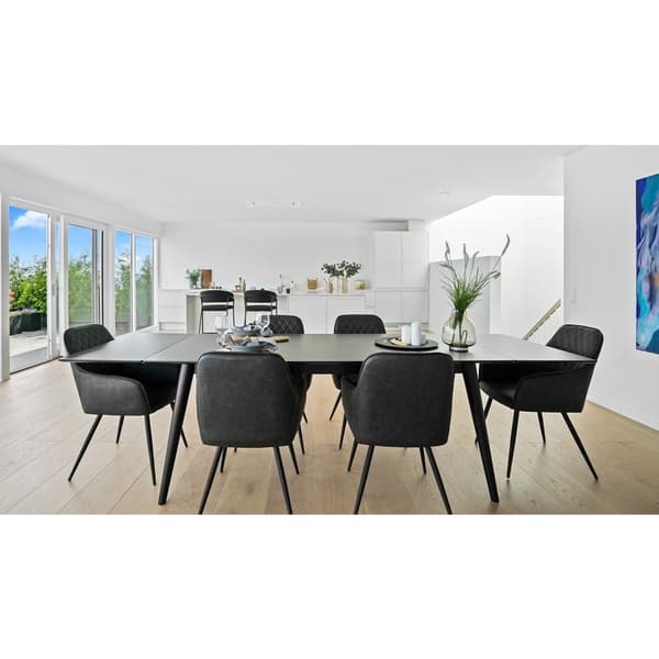 Rootz Harbo -ruokailutilan 2 - keittiön tuolit - modernit istuimet - mukavat ja monipuoliset - 57 cm x 65cm x 87cm