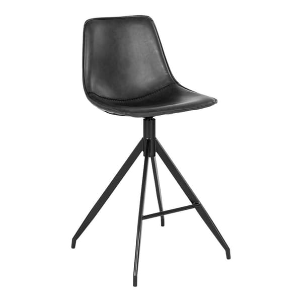 Rootz Monaco Counter Chair - Barstol - Justerbar säte - PU -klädsel - 51 cm x 44 cm x 96 cm