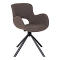 Miniatyrbild 1 av 4: Rootz Amorim Swivel Dining Chair Set - Bouclé Chair - Modern Chair - Stylish & Comant - 58x59x82,5 cm (uppsättning 2)