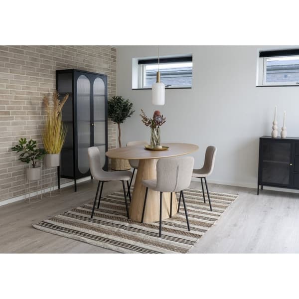 Rootz Set of 2 Halden matstolar - Kökstolar - Moderna platser - Bouclé Comfort - 52.5x44.5x76.5 cm