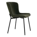 Miniatyrbild 3 av 5: Rootz Maceda Matstoluppsättning - Modern Seat - Bouclé klädda - Bekväma sittplatser - 59x48x83 cm