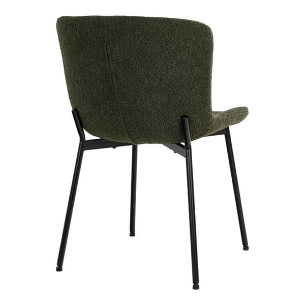 Rootz Maceda Matstoluppsättning - Modern Seat - Bouclé klädda - Bekväma sittplatser - 59x48x83 cm