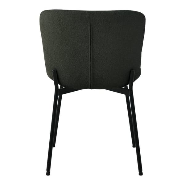 Rootz Maceda Matstoluppsättning - Modern Seat - Bouclé klädda - Bekväma sittplatser - 59x48x83 cm