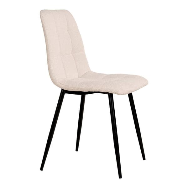Rootz Middelfart Dining -tuolisarja - Tyylikäs istuimet - Modern Chic - Bouclé Comfort - 44x55x86cm