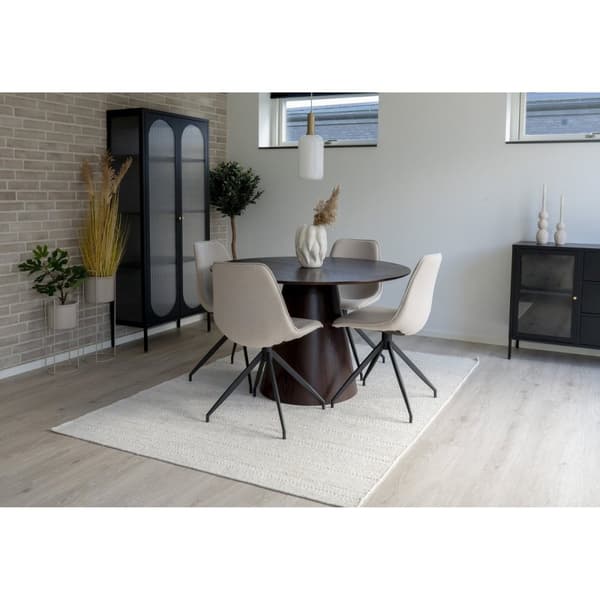 Rootz Monaco matstolset - svängbara stolar - Uppbyggda stolar - Modern komfort - 56x48x86cm