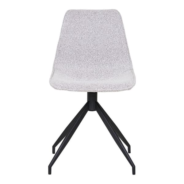 Rootz monaco matstol uppsättning av 2 - matplats - svängbara stolar - plysch komfort - 48 cm x 43 cm x 86 cm