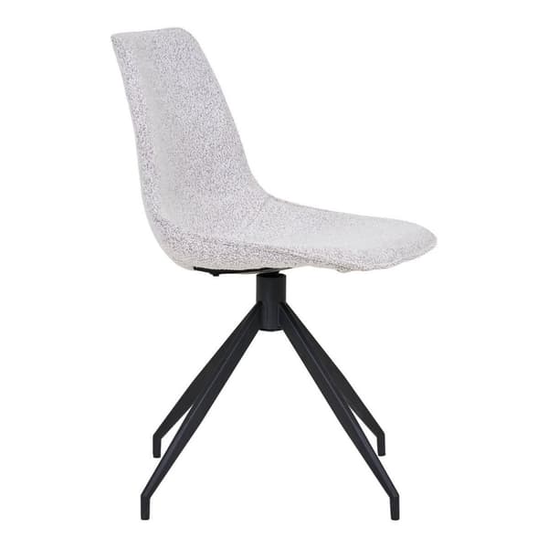 Rootz monaco matstol uppsättning av 2 - matplats - svängbara stolar - plysch komfort - 48 cm x 43 cm x 86 cm