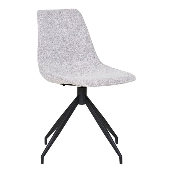 Rootz monaco matstol uppsättning av 2 - matplats - svängbara stolar - plysch komfort - 48 cm x 43 cm x 86 cm