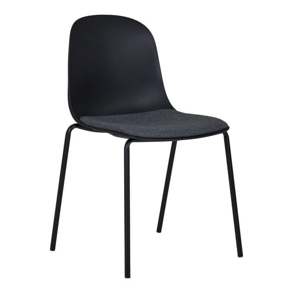 Rootz Madalena Dining -tuolisarja - ruokasali - ruokailukalusteet - pinottava muotoilu - 53 cm x 50 cm x 85cm