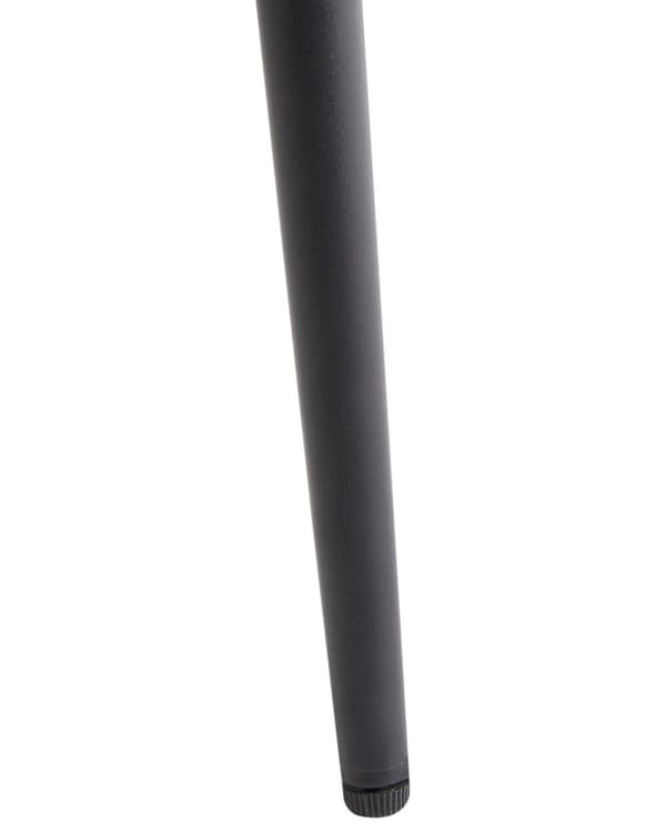 Sett med 2 spisestuestoler Lysegrønn Boucle-polstring Utskåret ryggstøtte Svarte metallben Moderne design