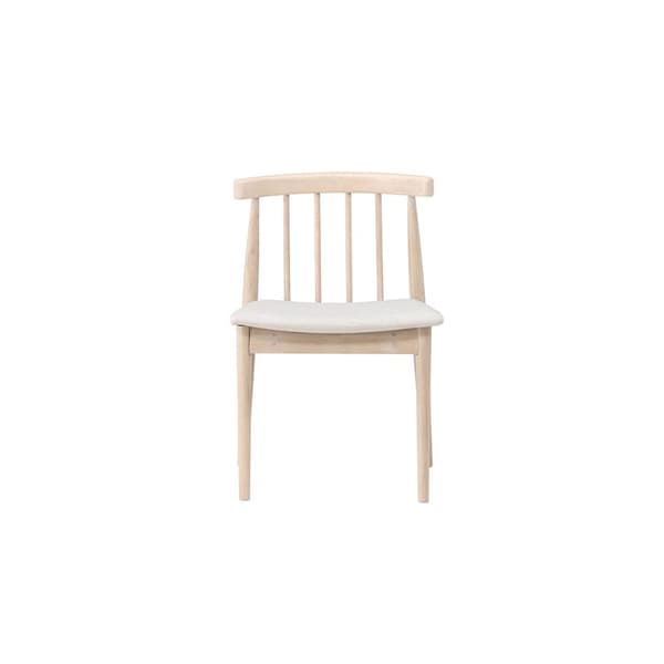 2 x  Flora spisestuestol whitewash.