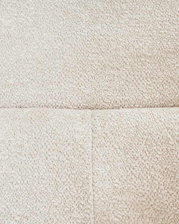 Sett med 2 Spisestoler Beige Møbeltrekk med Armlener Metallunderstell Retrodesign