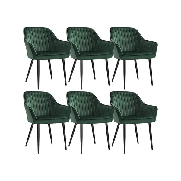 Stol, SONGMICS, 62,5x60 cm, Grön