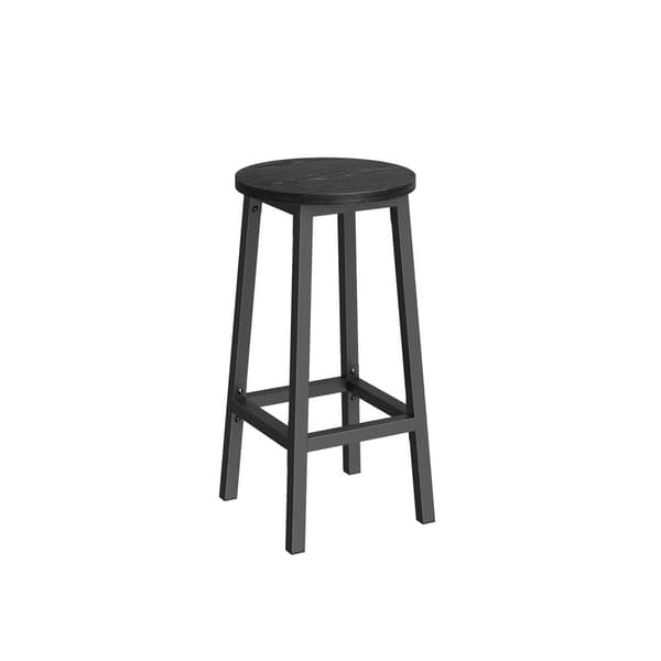 Barstol, VASAGLE LBC032B02, 32x65 cm, Svart